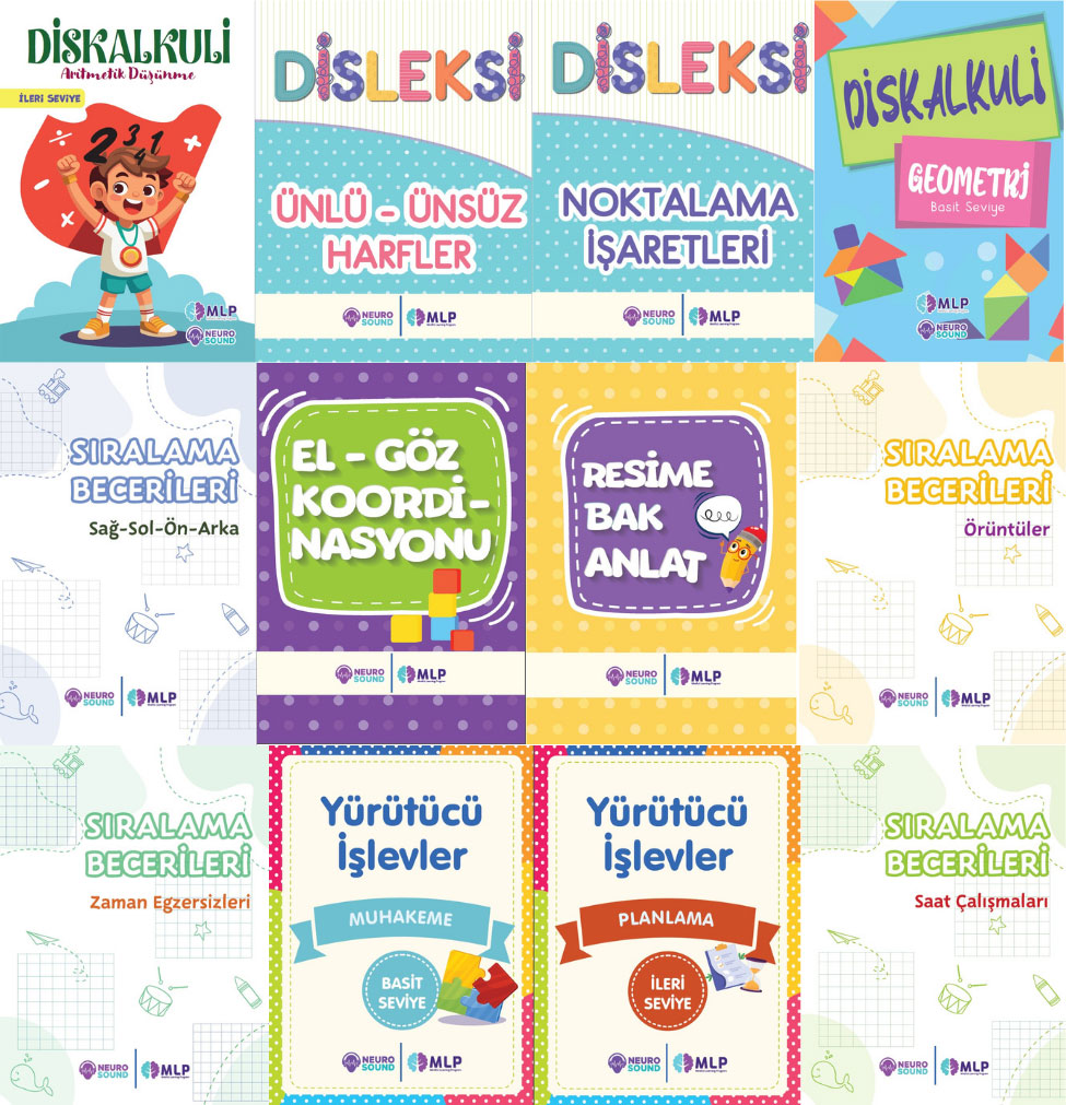 MLP içeriklerinden örnek çalışma görselleri